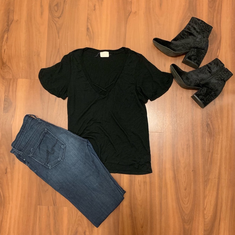 P.S.T Criss-Cross Tee